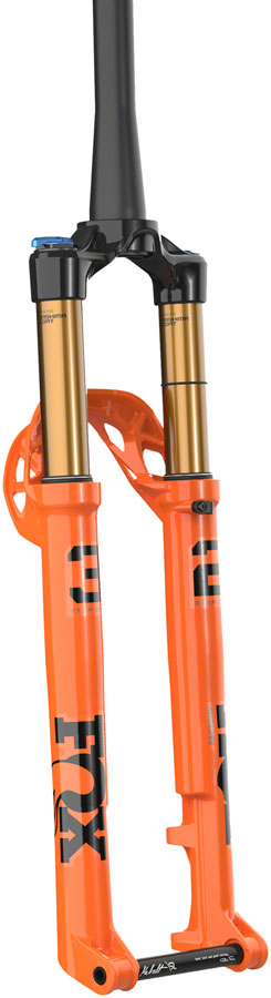 FOX 32 Step-Cast Factory Suspension Fork - 29" 100 mm 15 x 110 mm Kabolt SL 44mm Offset GRIP SL Damper 3-Position Shiny Orange