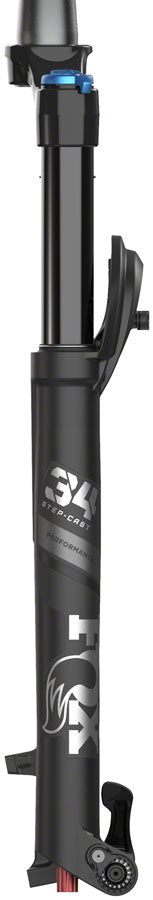 FOX 34 Step-Cast Performance Suspension Fork - 29" 120 mm 15QR x 110 mm 44mm Offset GRIP Damper 3-Position Matte BLK