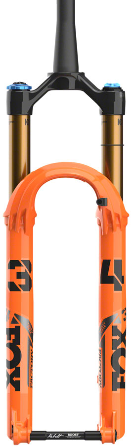 FOX 34 Factory Suspension Fork - 29" 130 mm 15 x 110 mm Kabolt 44mm Offset GRIP X Damper Shiny Orange