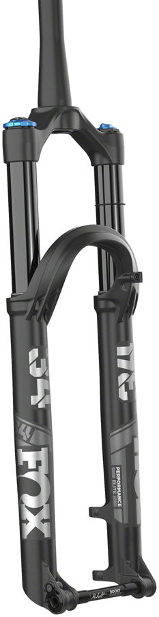 FOX 34 Performance Elite Suspension Fork - 29" 130 mm 15 x 110 mm Kabolt 44mm Offset GRIP X Damper Matte BLK