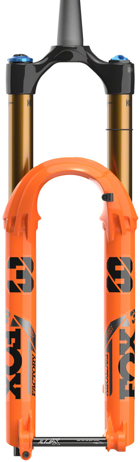 FOX 38 Factory Suspension Fork - 29" 170 mm 15 x 110 mm Kabolt-X 44mm Offset GRIP X2 Damper Shiny Orange