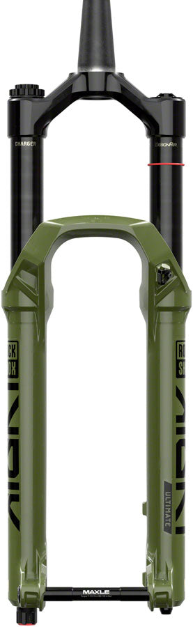 RockShox Lyrik Ultimate Charger 3.1 RC2 Suspension Fork - 27.5" 160 mm 15 x 110 mm 44 mm Offset Green D2