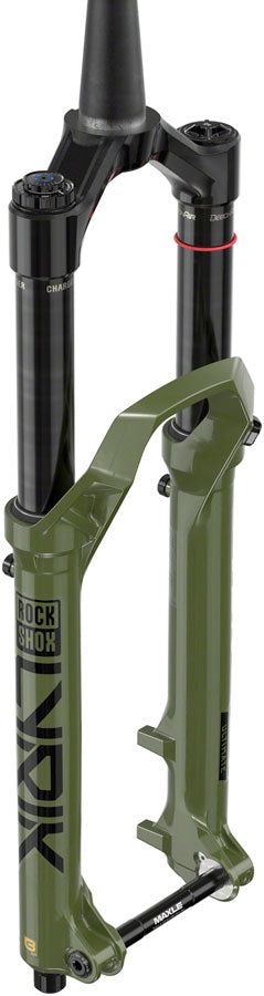 RockShox Lyrik Ultimate Charger 3.1 RC2 Suspension Fork - 27.5" 160 mm 15 x 110 mm 44 mm Offset Green D2