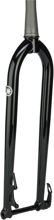 Salsa CroMoto Grande Fork - 29" 15x100mm Thru-Axle 1-1/8" Tapered Steerer Chromoly BLK *Damaged Packaging