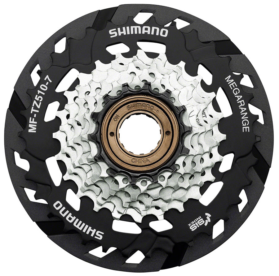 Shimano MF-TZ510-7-CP Multi-Speed Freewheel - 7-Speed 14-34t