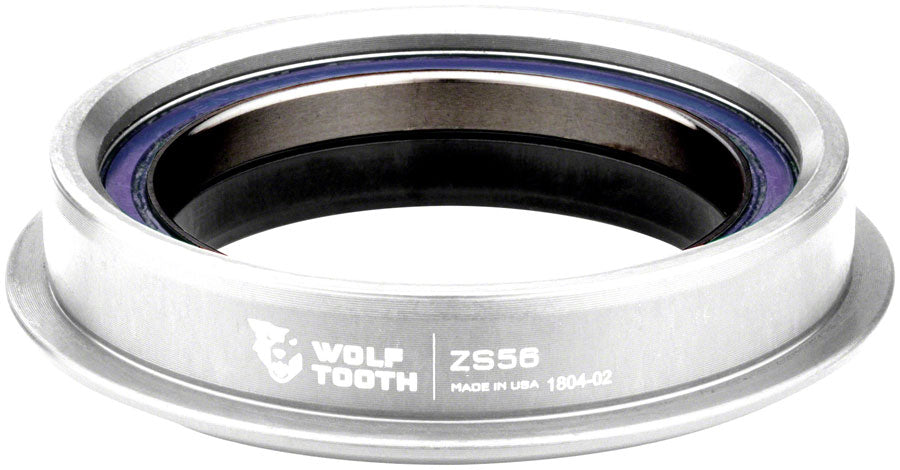 Wolf Tooth Performance Headset - ZS56/40 Lower Raw Silver