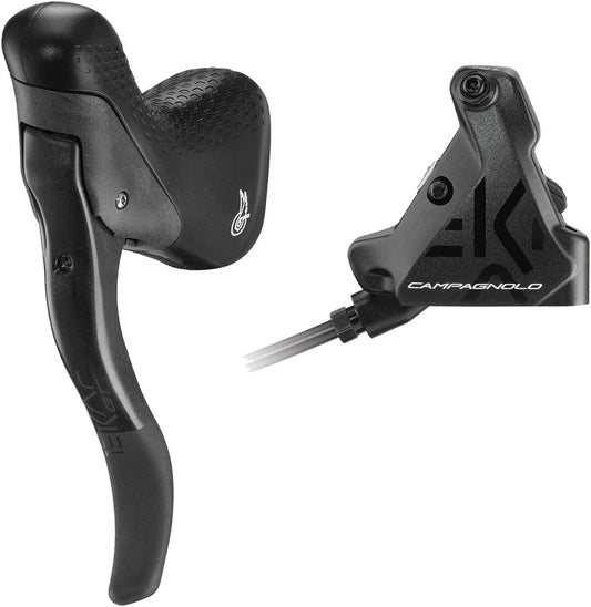 Campagnolo EKAR GT Ergopower Brake Lever Disc Brake Caliper - Left/Front For 1x 13-Speed 140mm Flat Mount Hydraulic Caliper BLK