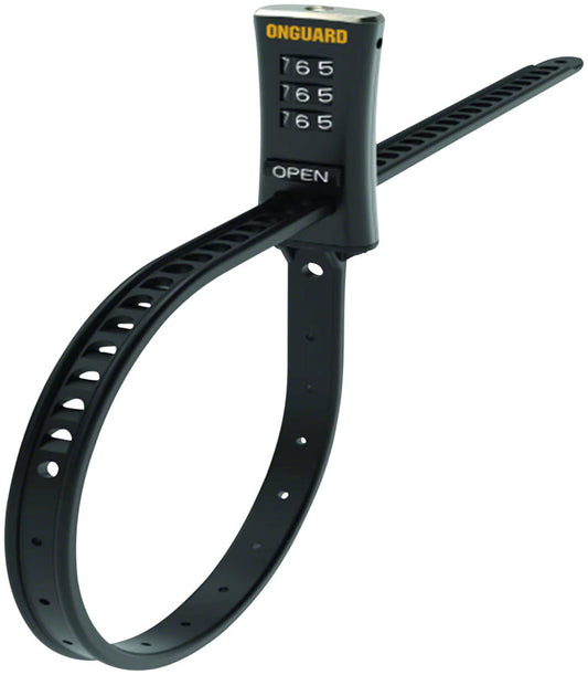 OnGuard ZipLock Combo Lock - Black