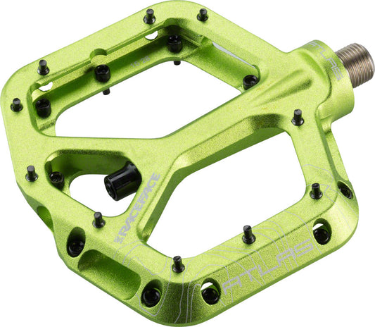 RaceFace Atlas Pedals - Platform Aluminum 9/16" Green