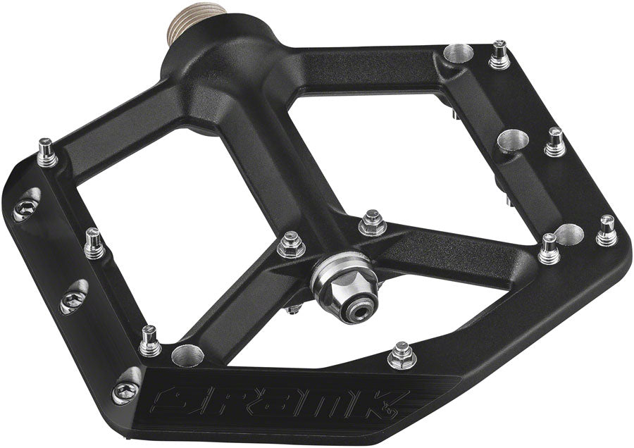 Spank Spike Pedals - Platform Aluminum 9/16" Black