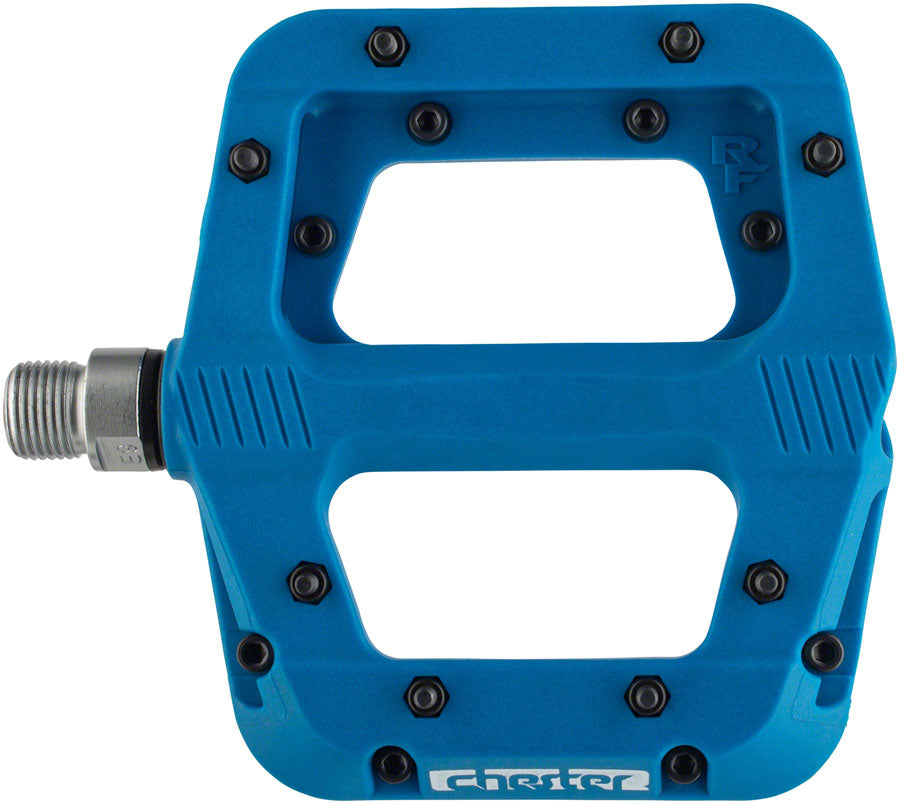 RaceFace Chester Pedals - Platform Composite 9/16" Small Blue