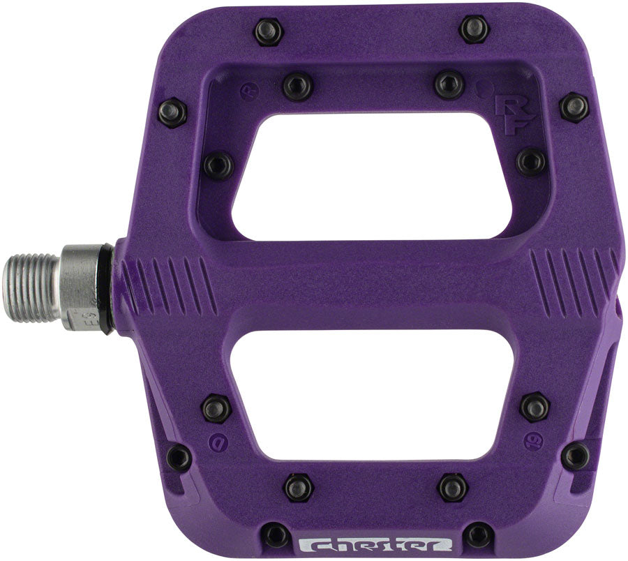 RaceFace Chester Pedals - Platform Composite 9/16" Large Purple