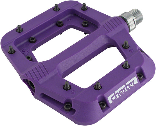 RaceFace Chester Pedals - Platform Composite 9/16" Large Purple