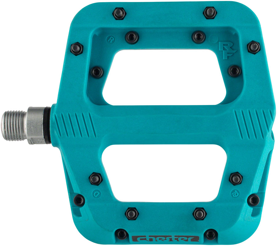 RaceFace Chester Pedals - Platform Composite 9/16" Small Turquoise