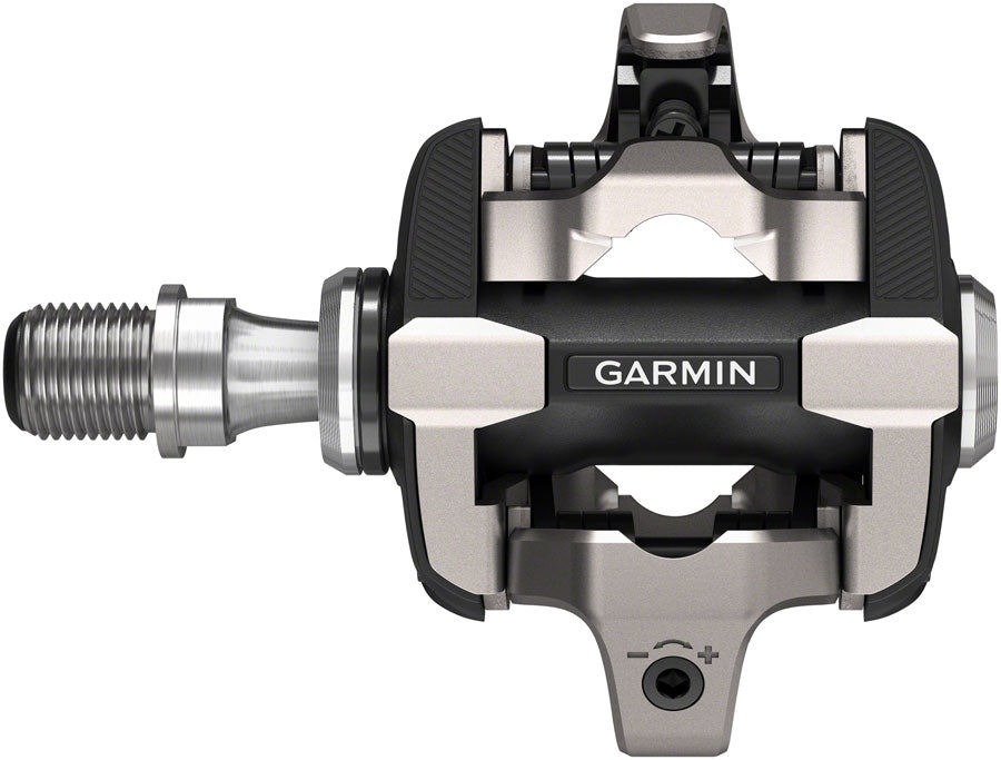 Garmin Rally XC200 Power Meter Pedals - Dual Sided Clipless Alloy 9/16" BLK Pair Dual-Sensing Shimano SPD