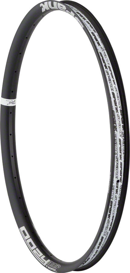 Spank Oozy Trail 395+ Rim - 27.5" Disc Black 32H