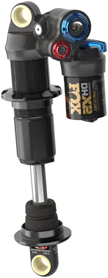 FOX DHX2 Factory Rear Shock - Metric 230 x 57.5 mm 2-Position Lever Hard Chromoly Damper Shaft