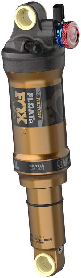 FOX FLOAT SL Factory Rear Shock - Metric 210 x 55 mm 3-Postion Remote Up EVOL SV Kashima Coat