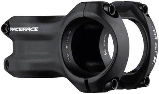 RaceFace Aeffect R Stem - 50mm 35 mm Clamp +/-0 1 1/8" Aluminum Black