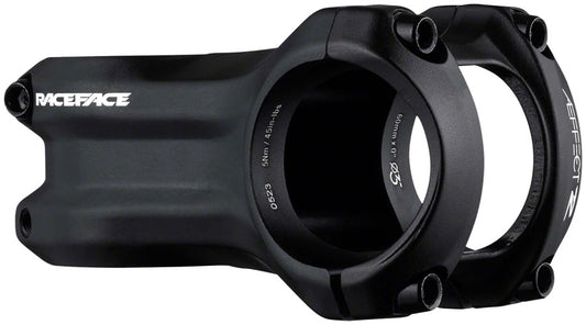 RaceFace Aeffect R Stem - 60mm 35 mm Clamp +/-0 1 1/8" Aluminum Black