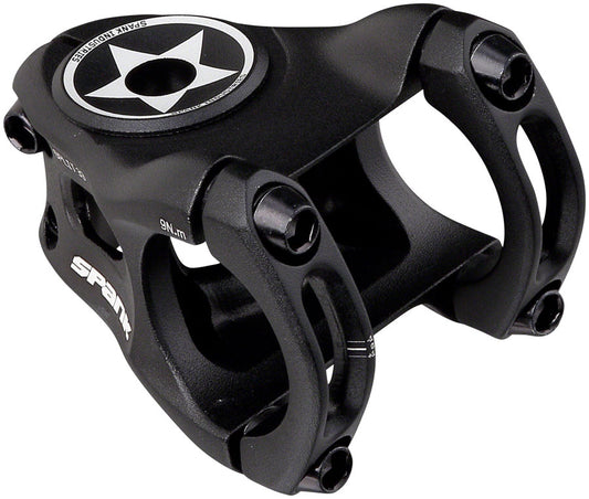 Spank Split Stem - 33mm 31.8 Clamp +/-0 1 1/8" Aluminum Black