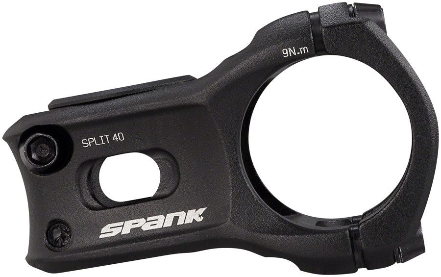 Spank Split 35 Stem - 40mm 35 Clamp +/-0 1 1/8" Aluminum Black