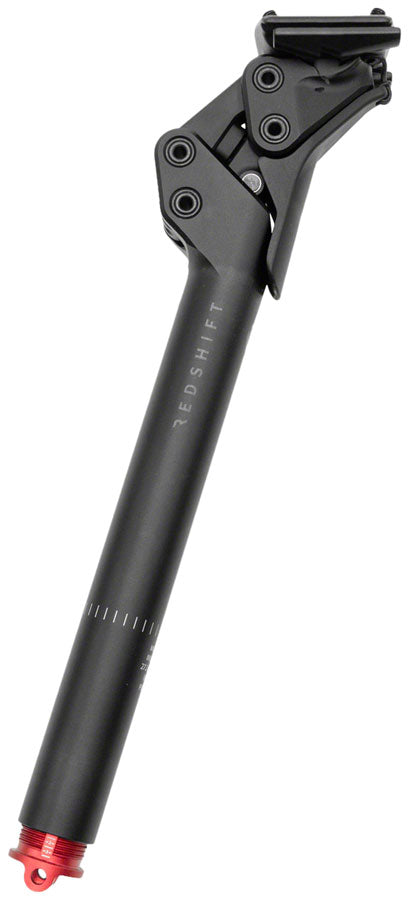 Redshift Sports ShockStop Pro Endurance Suspension Seatpost - 27.2 x 350mm 35mm Travel Aluminum BLK