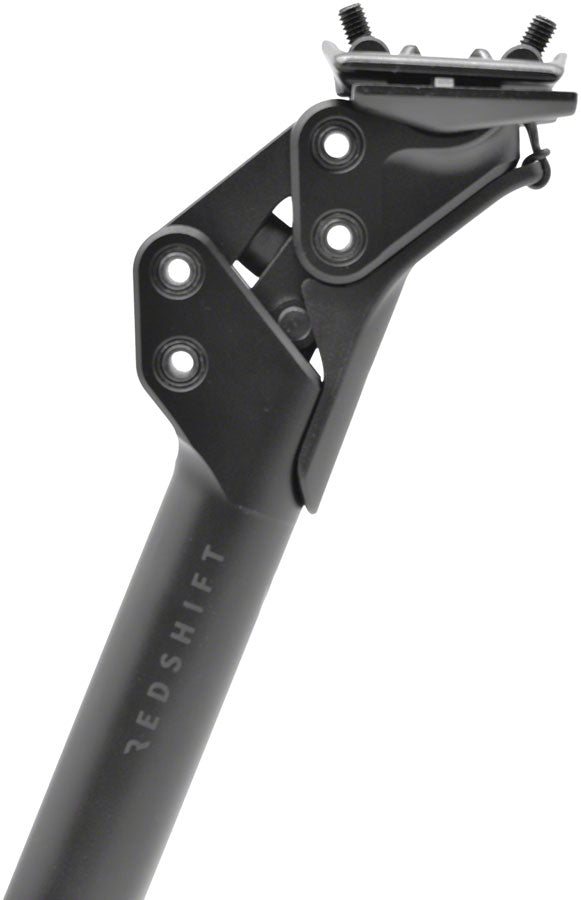 Redshift Sports ShockStop Pro Race Suspension Seatpost - 27.2 x 350mm 20mm Travel Aluminum BLK