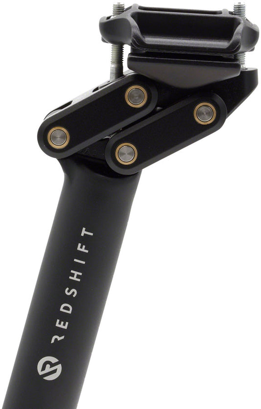 Redshift Sports Dual-Position Seatpost - Aluminum 27.2 x 350mm Black