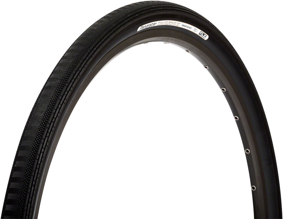 Panaracer GravelKing SS Tire - 700 x 45 Tubeless Folding Black