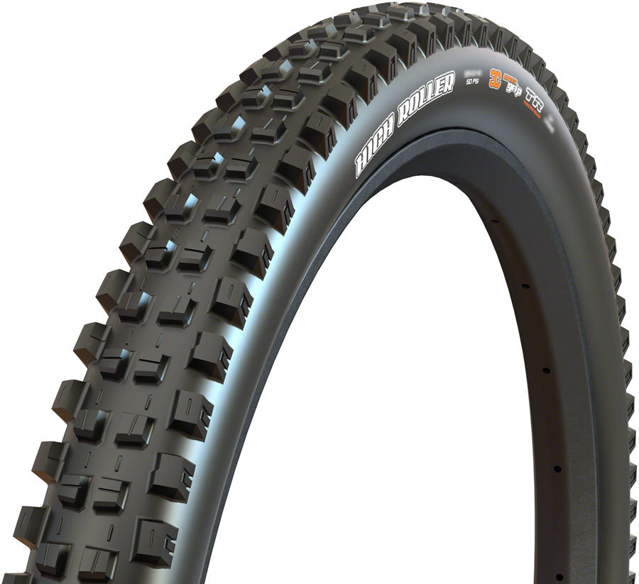 Maxxis High Roller III Tire - 27.5 x 2.4 Tubeless Folding BLK 3C MaxxGrip DH