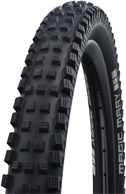 Schwalbe Magic Mary Tire - 29 x 2.40 Tubeless Folding BLK Performance Line Double Defense Addix