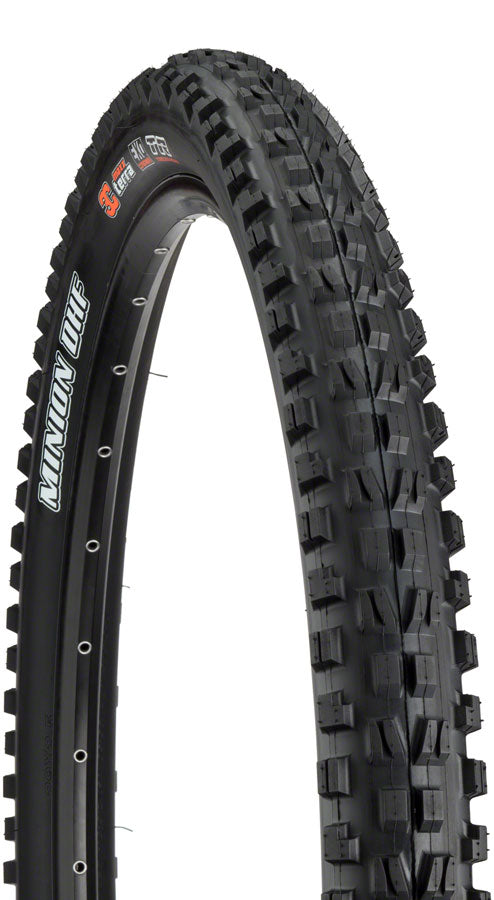 Maxxis Minion DHF Tire - 27.5 x 2.5 Tubeless Folding BLK 3C Maxx Grip DH Wide Trail