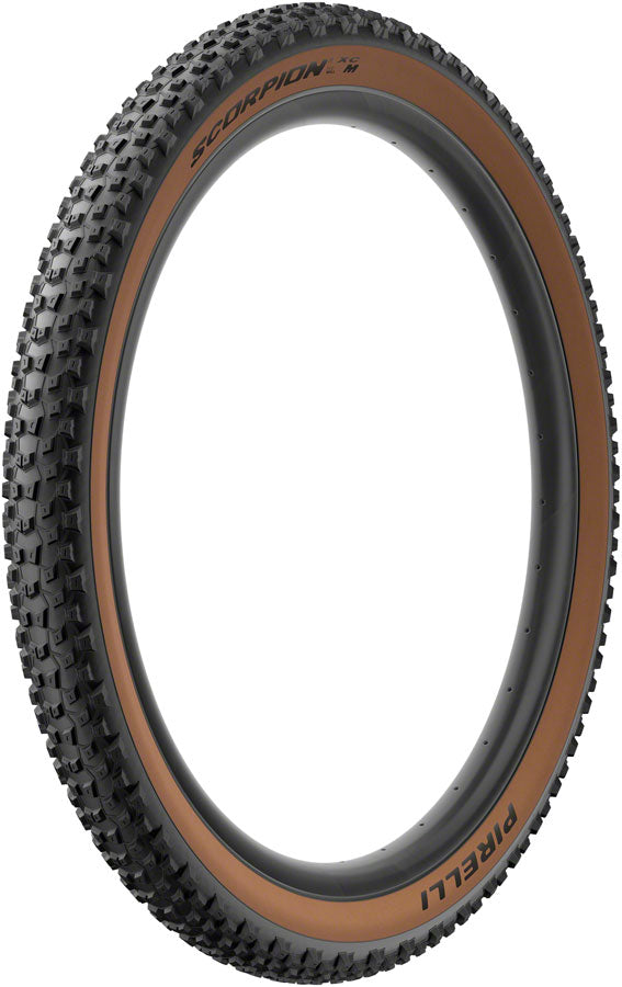 Pirelli Scorpion XC M Tire - 29 x 2.4 Tubeless Folding Classic Tan ProWall SmartGrip