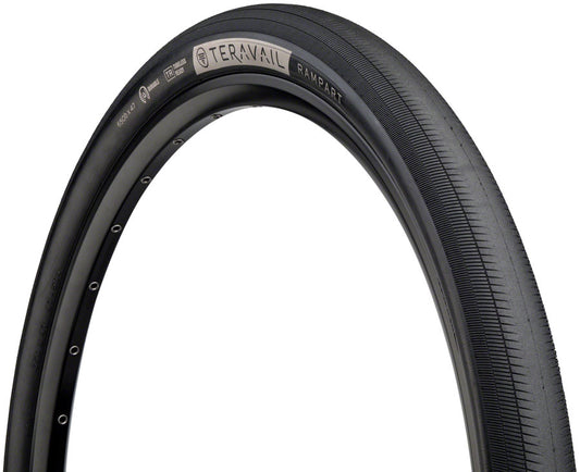 Teravail Rampart Tire - 650b x 47 Tubeless Folding Black Light and Supple