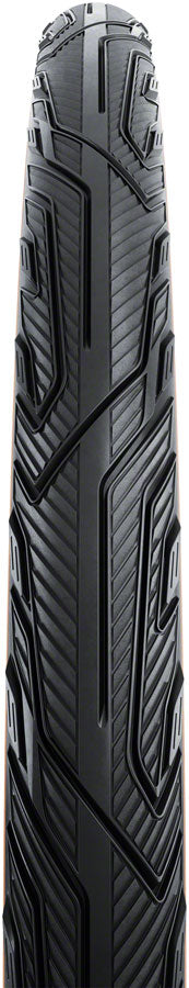 Continental Pure Contact Tire - 700 x 50 Clincher Folding BLK/Graphite Reflex Vectran / PolyX Breaker E50