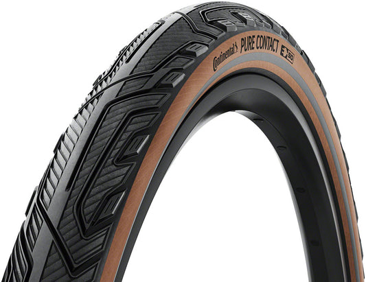 Continental Pure Contact Tire - 700 x 47 Clincher Folding BLK/Coffee/Graphite Reflex Vectran / PolyX Breaker E50