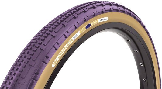 Panaracer GravelKing SK Tire - 700 x 40 Tubeless Folding Purple/Brown