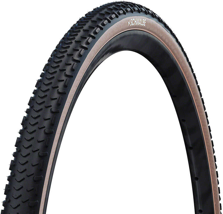 Schwalbe G-One RX Tire - 700 x 40 Tubeless Folding BLK/Transparent Evolution Line Pro Addix Race