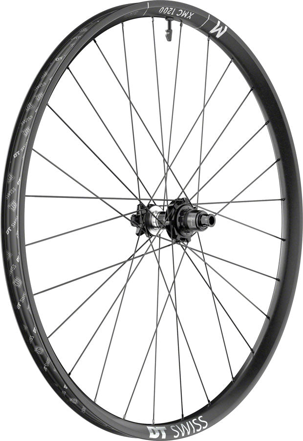 DT Swiss XMC 1200 Spline Rear Wheel - 29" 12 x 148mm 6-Bolt Micro Spline/XD Ratchet DEG 90 BLK