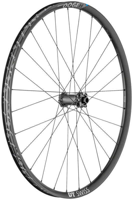 DT Swiss H 1900 Spline 30 Front Wheel - 27.5" 15 x 110mm 6-Bolt Black