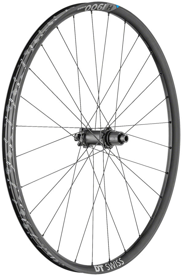 DT Swiss H 1900 Spline 30 Rear Wheel - 29" 12 x 148mm 6-Bolt Micro Spline BLK