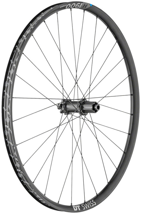 DT Swiss H 1900 Spline 30 Rear Wheel - 27.5" 12 x 148mm 6-Bolt HG 11 Black