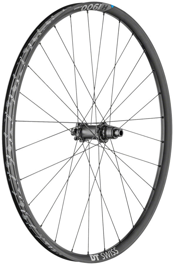 DT Swiss H 1900 Spline 30 Rear Wheel - 29" 12 x 148mm 6-Bolt XD Black