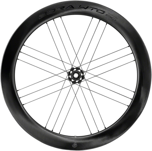 Campagnolo Bora WTO 60 C23 Front Wheel - 700c QR x 100mm Center-Lock 2-Way Fit Carbon