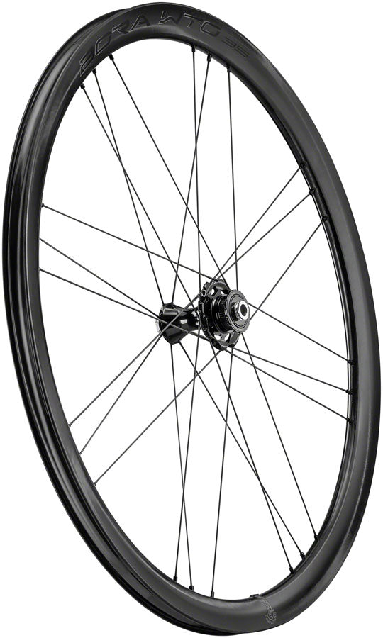 Campagnolo Bora WTO 35 C23 Front Wheel - 700c 12 x 100mm Center-Lock 2-Way Fit Carbon