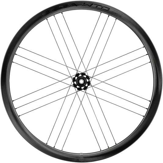 Campagnolo Bora WTO 35 C23 Front Wheel - 700c 12 x 100mm Center-Lock 2-Way Fit Carbon