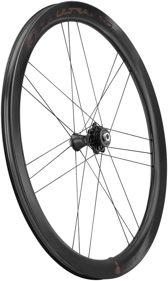 Campagnolo Bora Ultra WTO 45 C23 Front Wheel - 700c 12 x 100mm Center-Lock 2-Way Fit Carbon