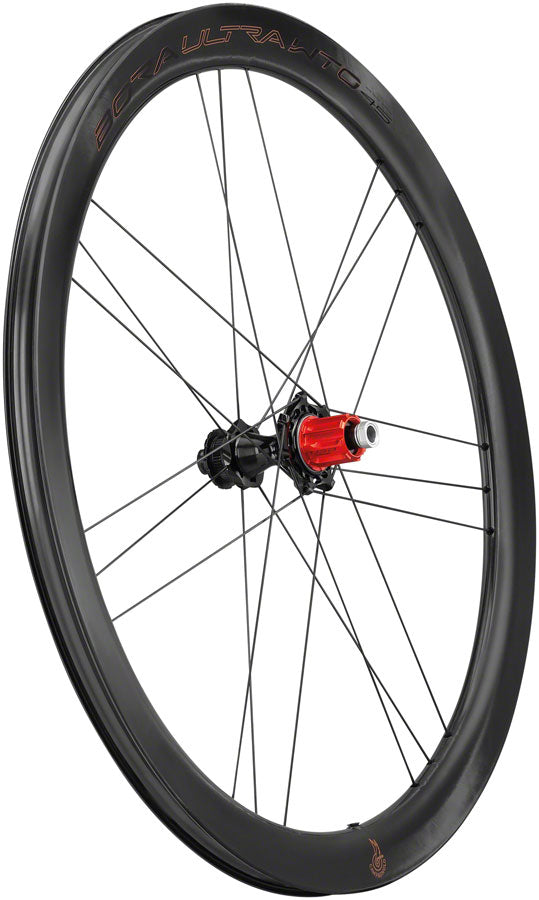 Campagnolo BORA Ultra WTO 45 C23 Rear Wheel - 700c 12 x 142mm Center-Lock N3W 2-Way Fit Carbon