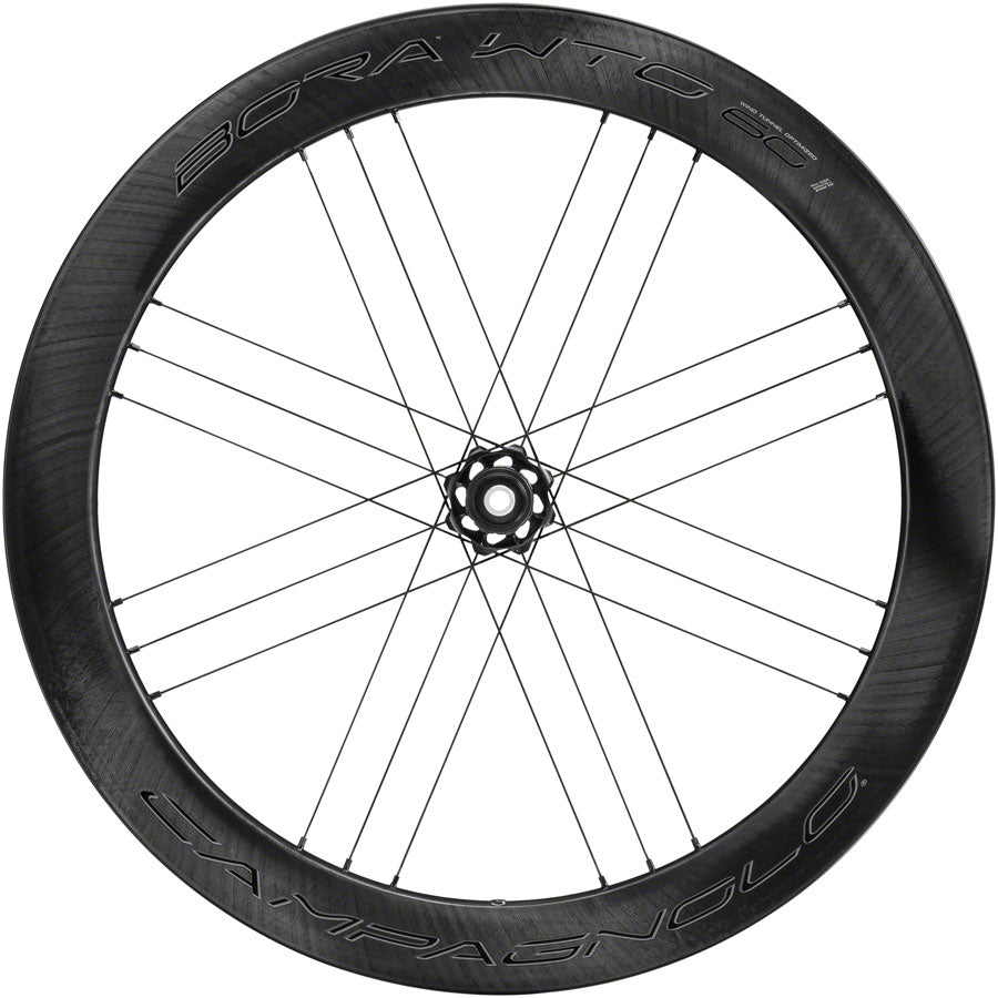 Campagnolo Bora WTO 60 Front Wheel - 700 12 x 100mm Center-Lock Dark Label